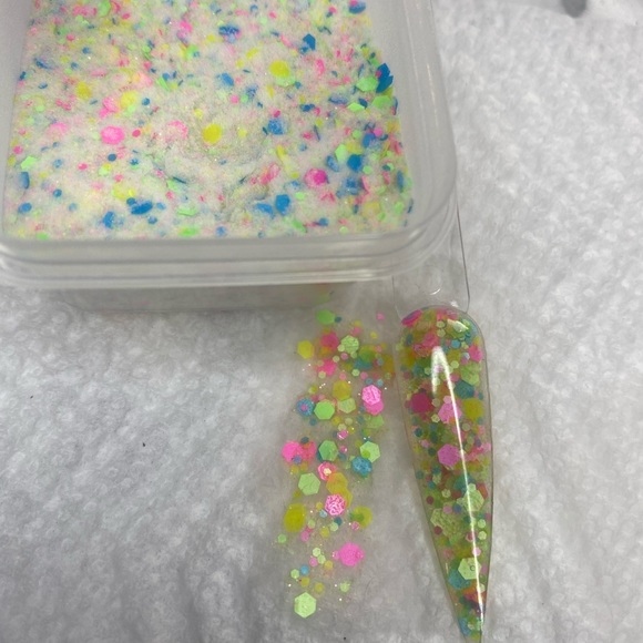 Confetti glitter acrylic powder mix - Picture 5 of 5